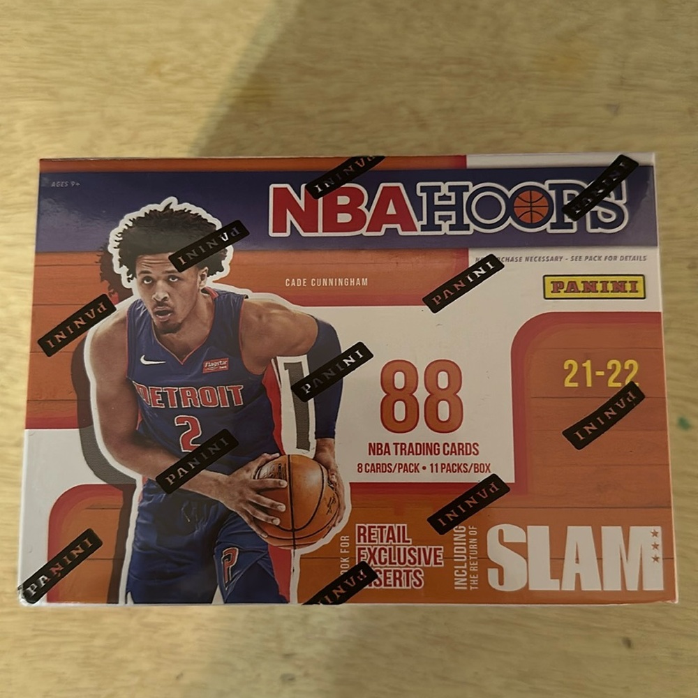 NBA hoops trading cards 21-22